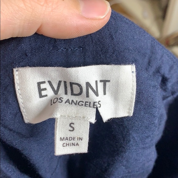 Anthropologie Lightweight Blue Trouser Pant. - Picture 5 of 8